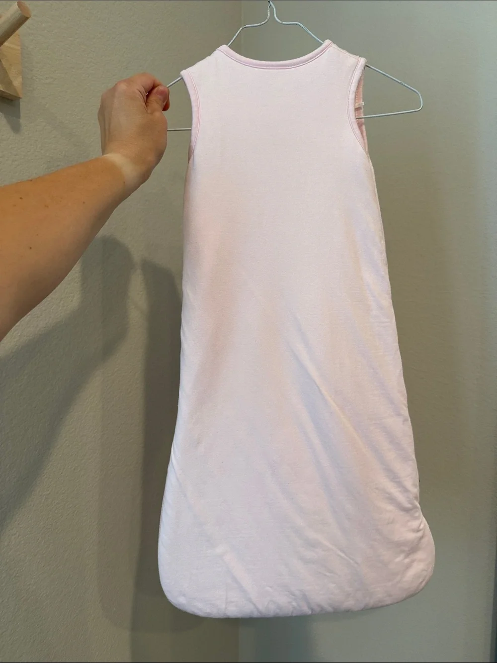 Kyte Baby Blush Pink Sleeveless Sleep Sack 1.0 Tog Size Extra Small